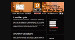 Desktop Screenshot of oysterrestaurant.com